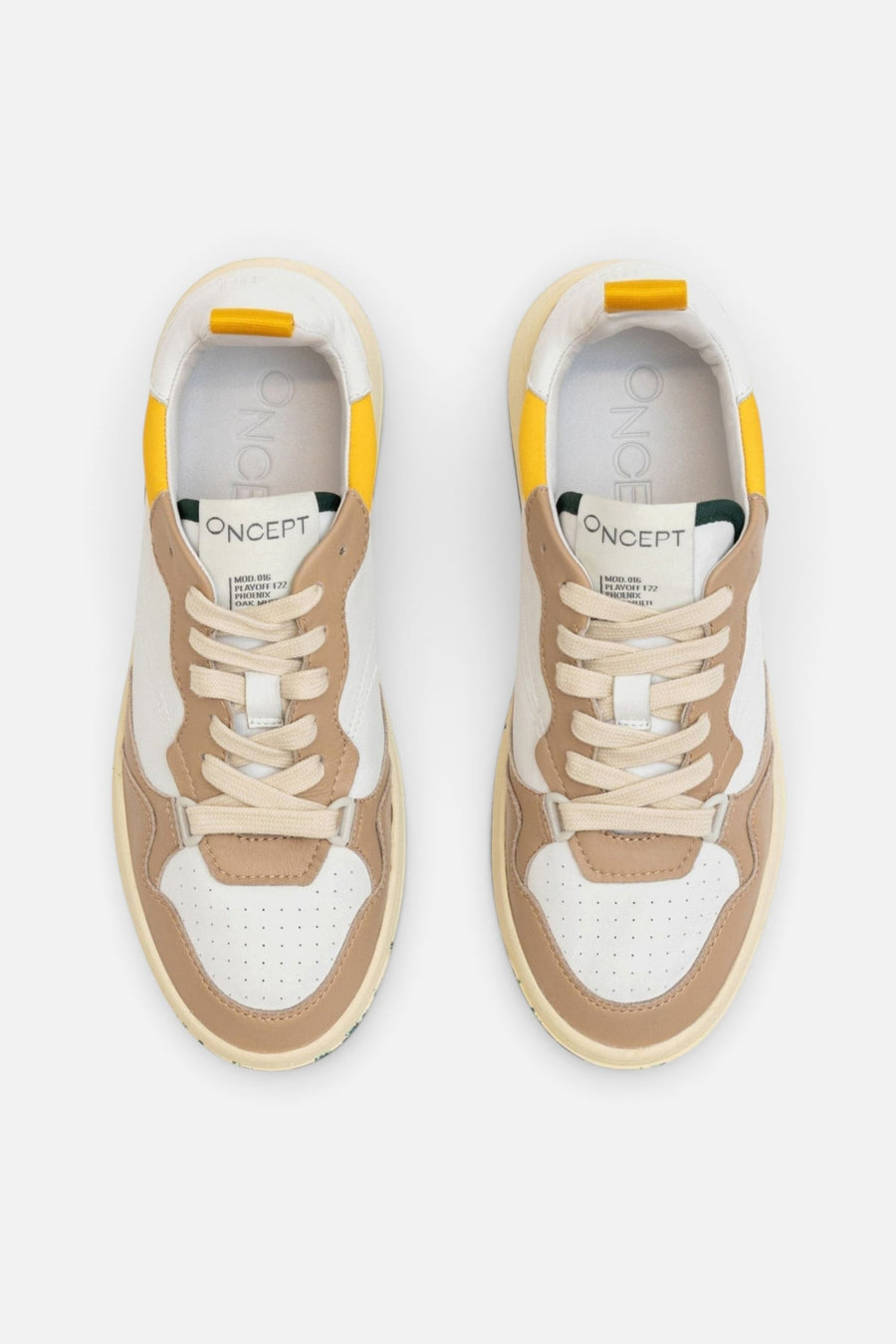 Oncept Phoenix Sneakers in Oak Multi – side view