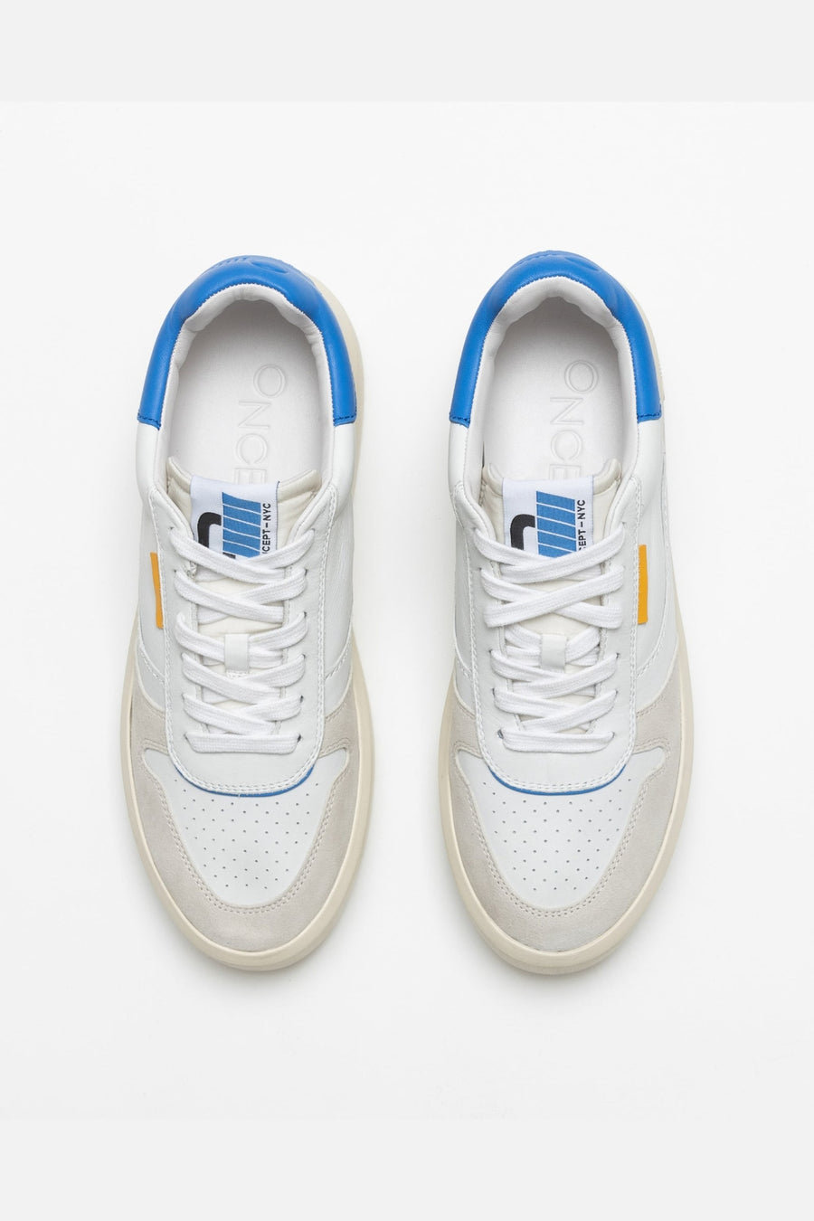 Oncept Prague Sneaker in White Cloud – back view