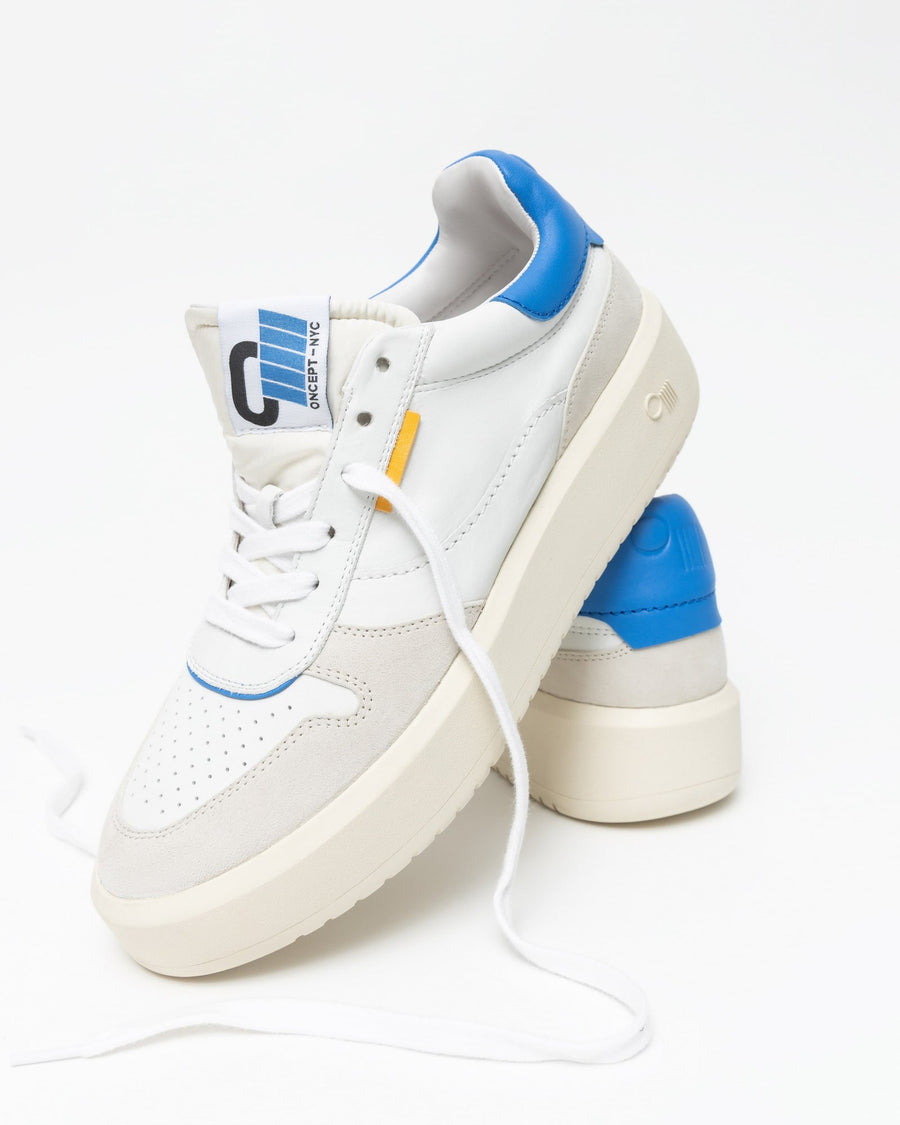 Oncept Prague Sneaker in White Cloud – detail