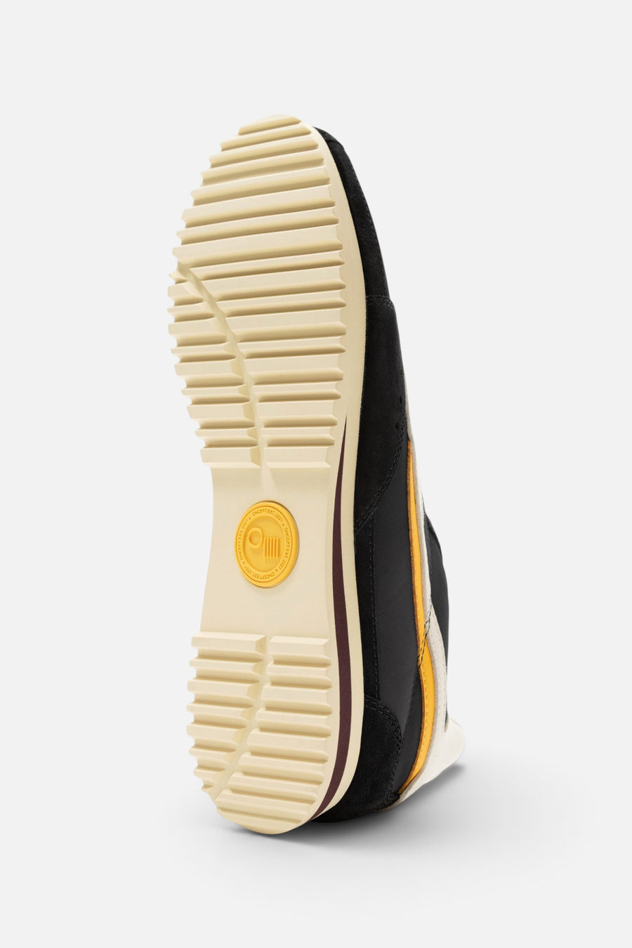 Oncept Rennes Sneaker in Black – flat lay