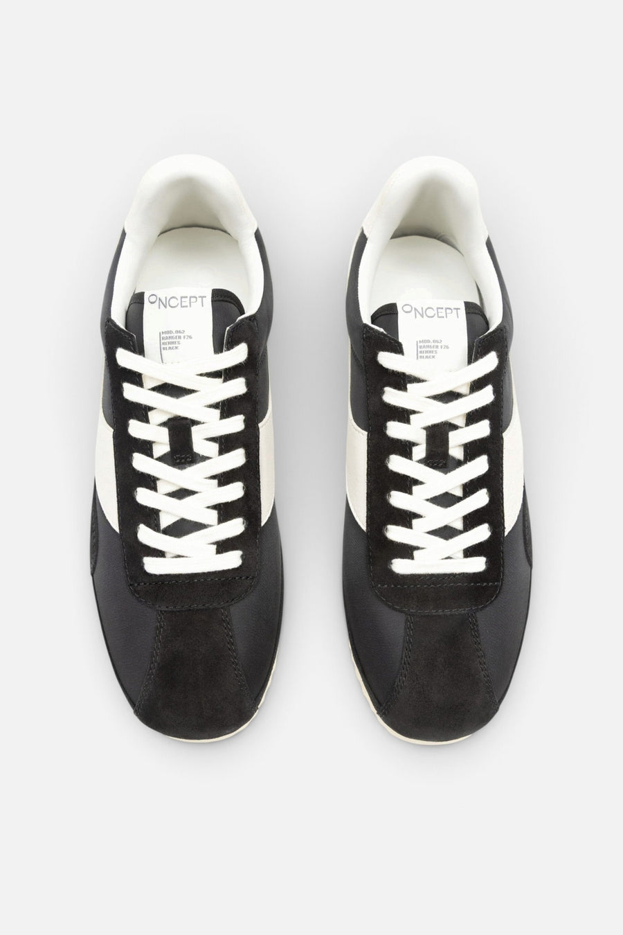 Oncept Rennes Sneaker in Black – side view