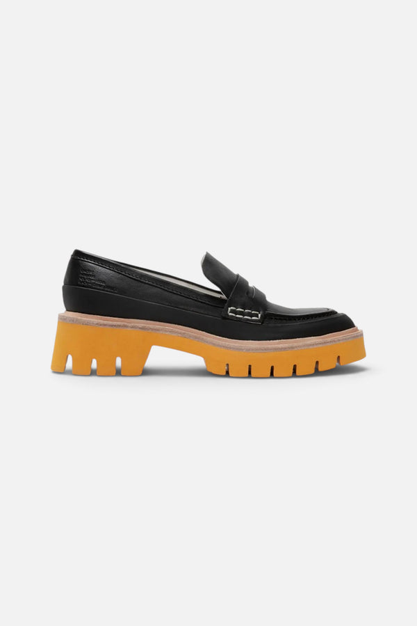 Oncept Seoul Loafer In Black/Orange