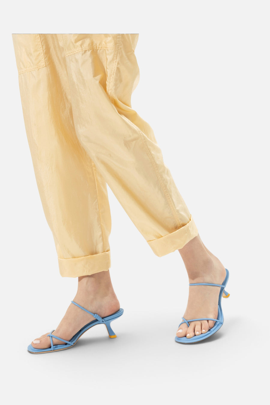 Oncept Sydney Heel in Marine Blue – back view