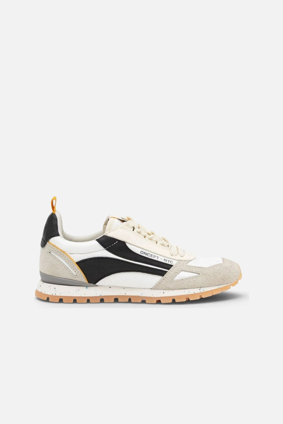 Oncept Toronto Mens in White-Black – side view
