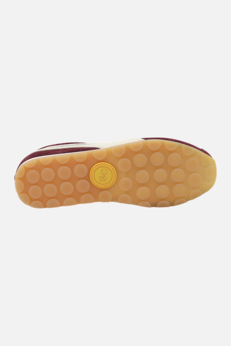 Oncept Women's Essex Sneaker Ballet in Royal Burgundy – back view