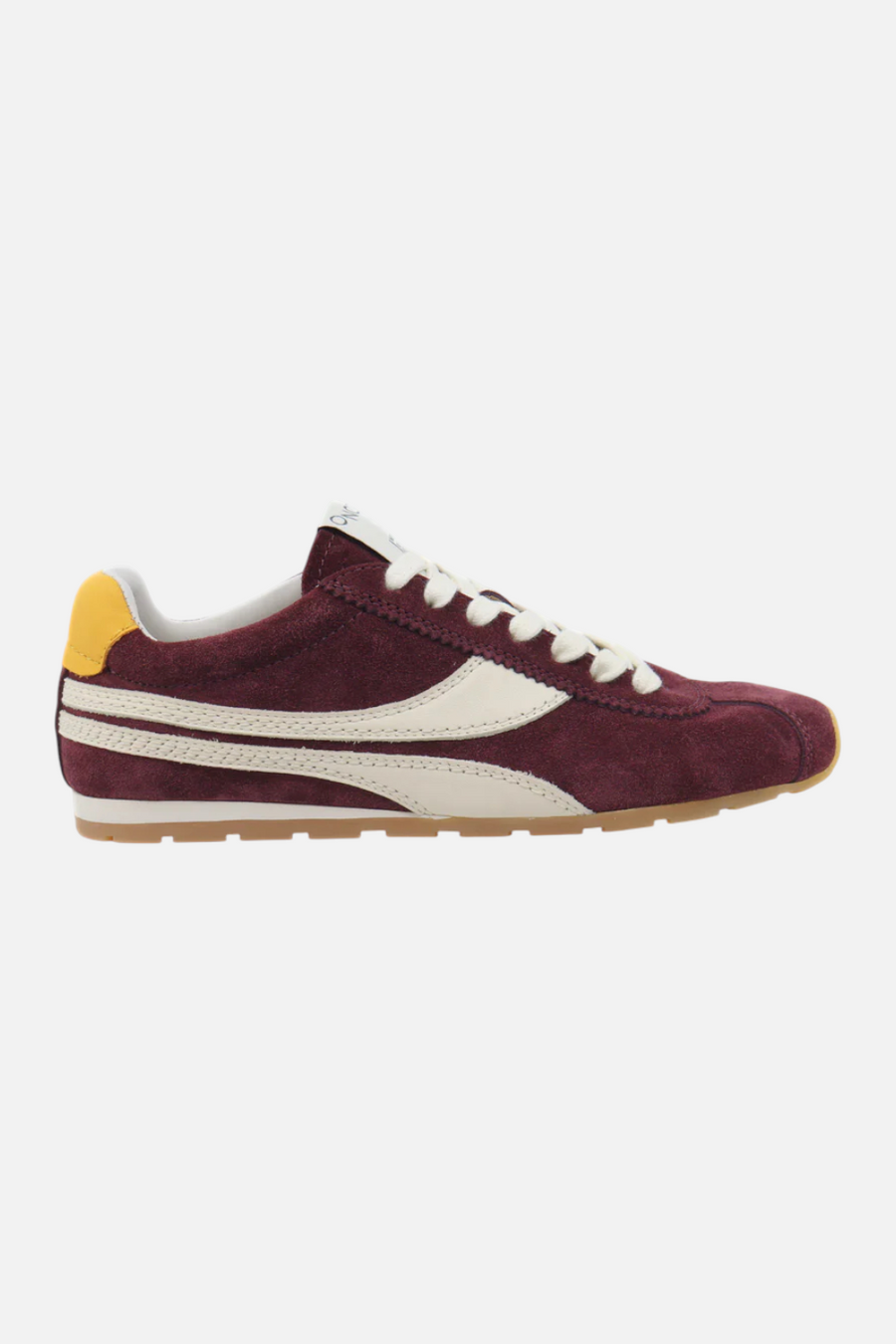 Oncept Women's Essex Sneaker Ballet in Royal Burgundy – front view