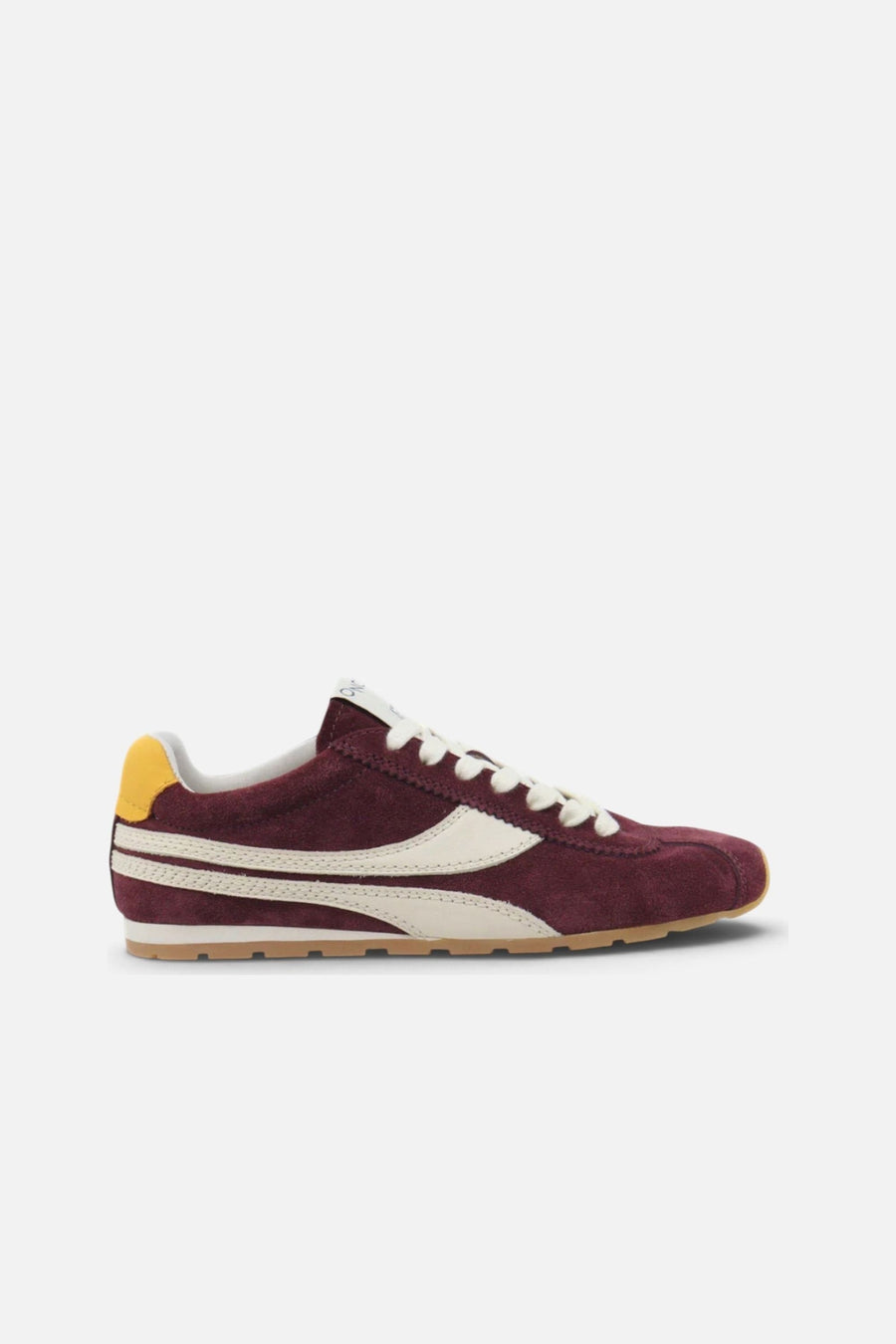 Oncept Women's Essex Sneaker Ballet in Royal Burgundy – side view