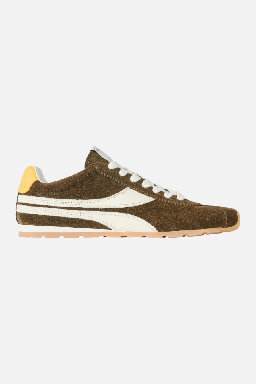 Oncept Women's Essex Sneaker in Dark Olive – front view