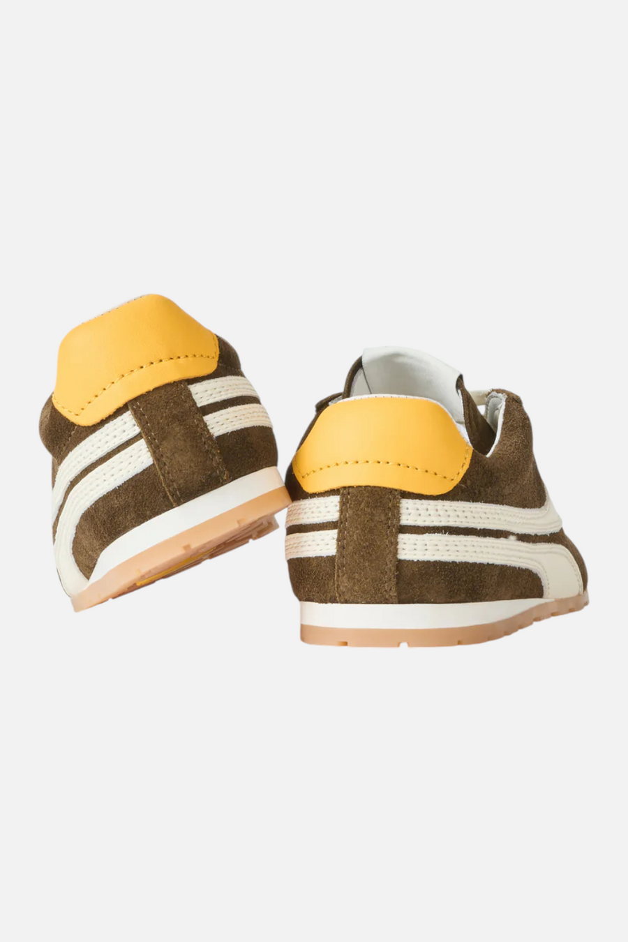 Oncept Women's Essex Sneaker in Dark Olive – side view
