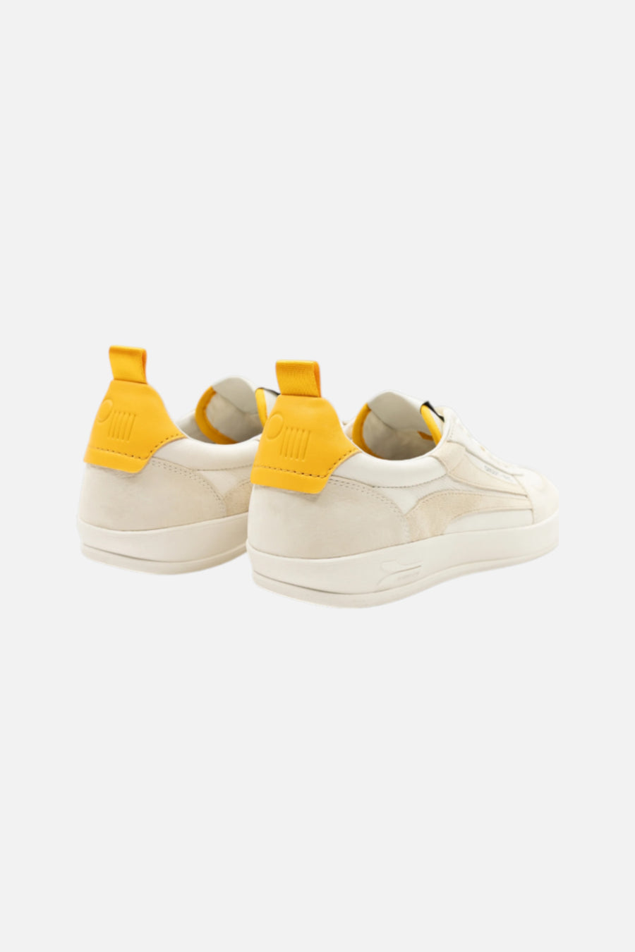 Oncept Women's Fez Sneaker in Vintage White – three-quarter view