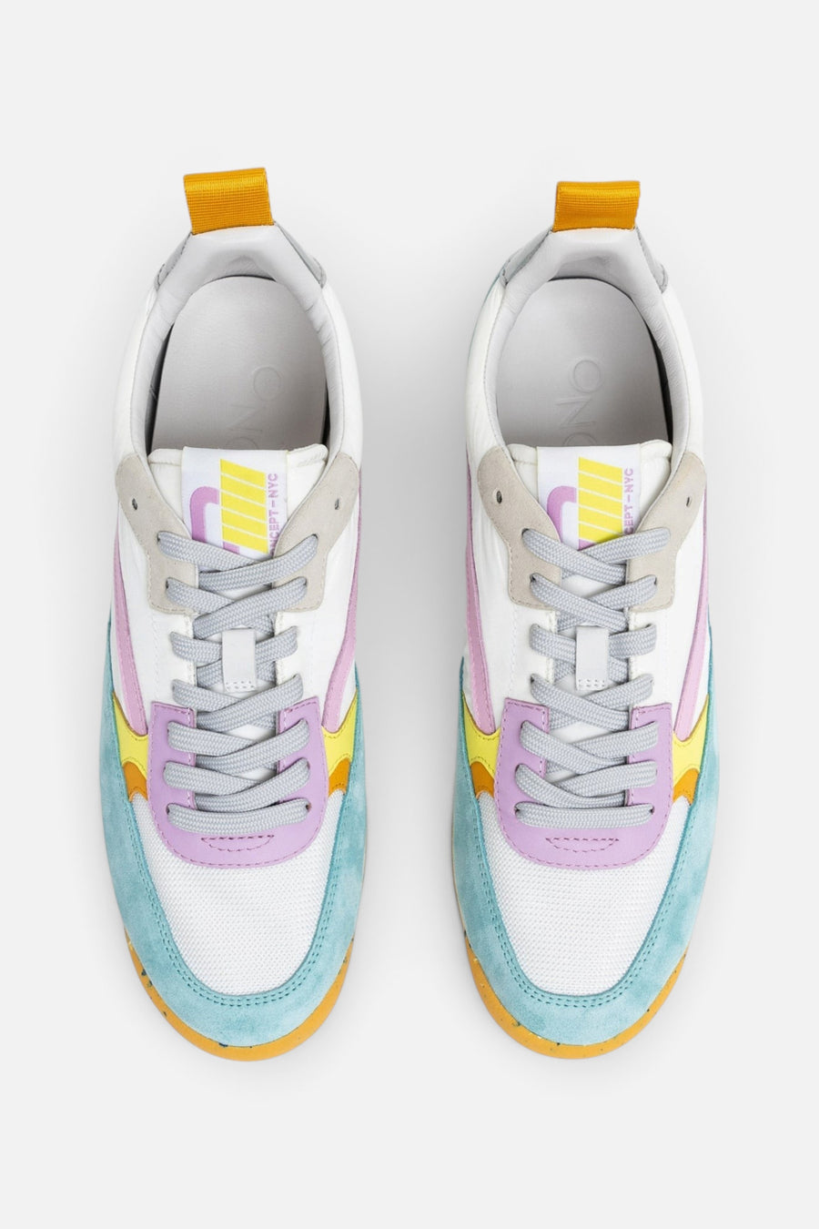 Oncept Women's Montreal Sneakers in Interstellar Multi – back view
