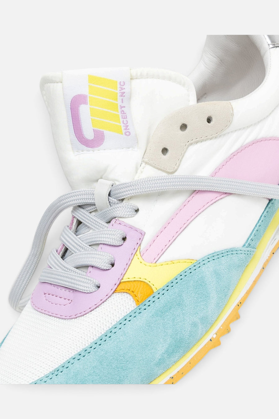 Oncept Women's Montreal Sneakers in Interstellar Multi – flat lay