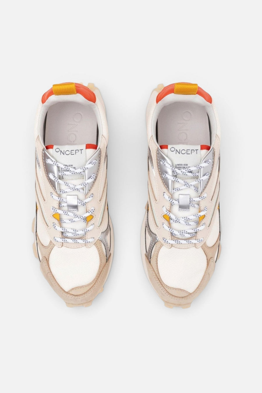 Oncept Women's Oslo in Ivory Moon – top view