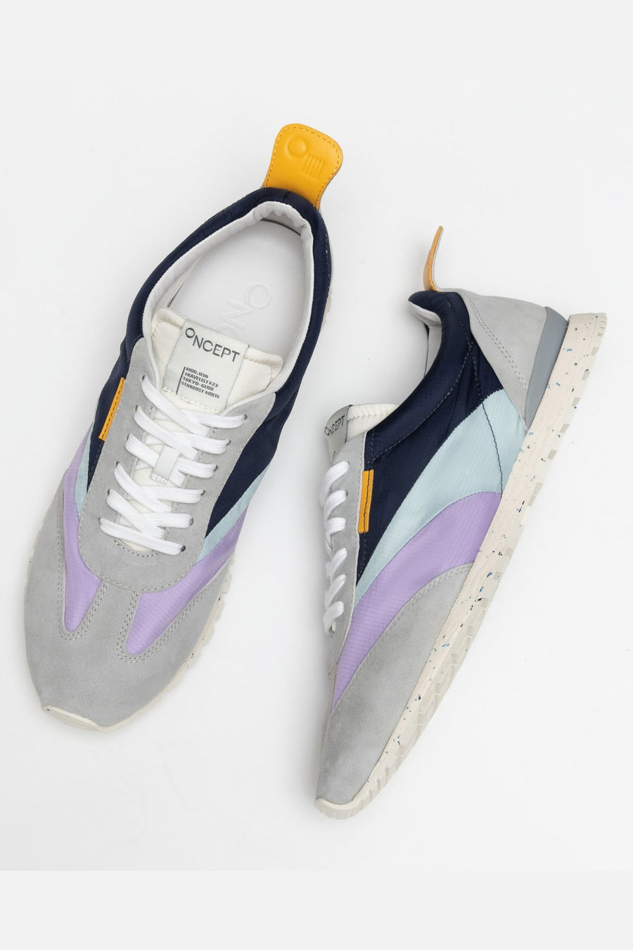 Oncept Women's Tokyo Glide Sneakers in Stardust Multi – back view