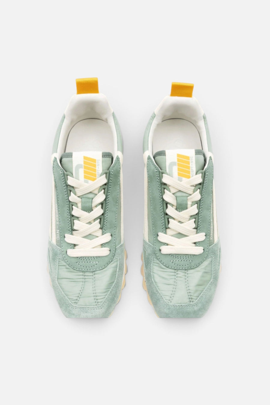 Oncept Women's Toronto Sneaker in Agave – top view