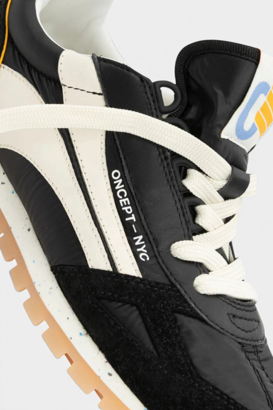 Oncept Women's Toronto Sneaker in Black – detail