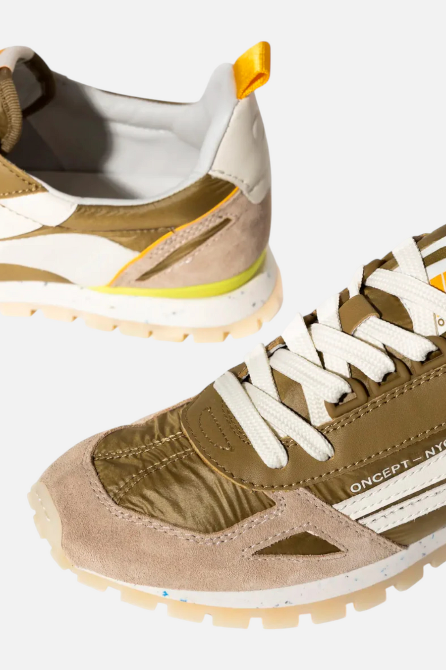 Oncept Women's Toronto Sneaker in Loden – detail