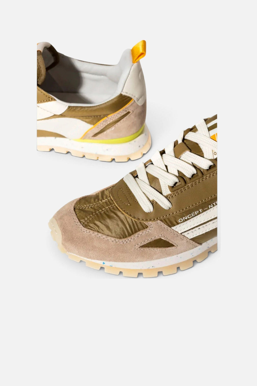 Oncept Women's Toronto Sneaker in Loden – detail