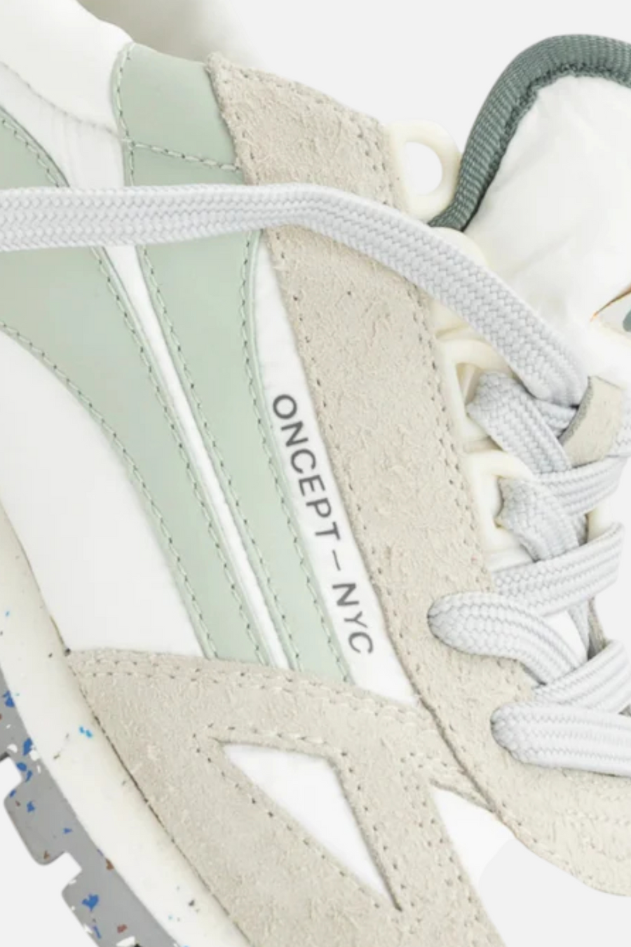 Oncept Women's Toronto Sneaker in Seafom – flat lay