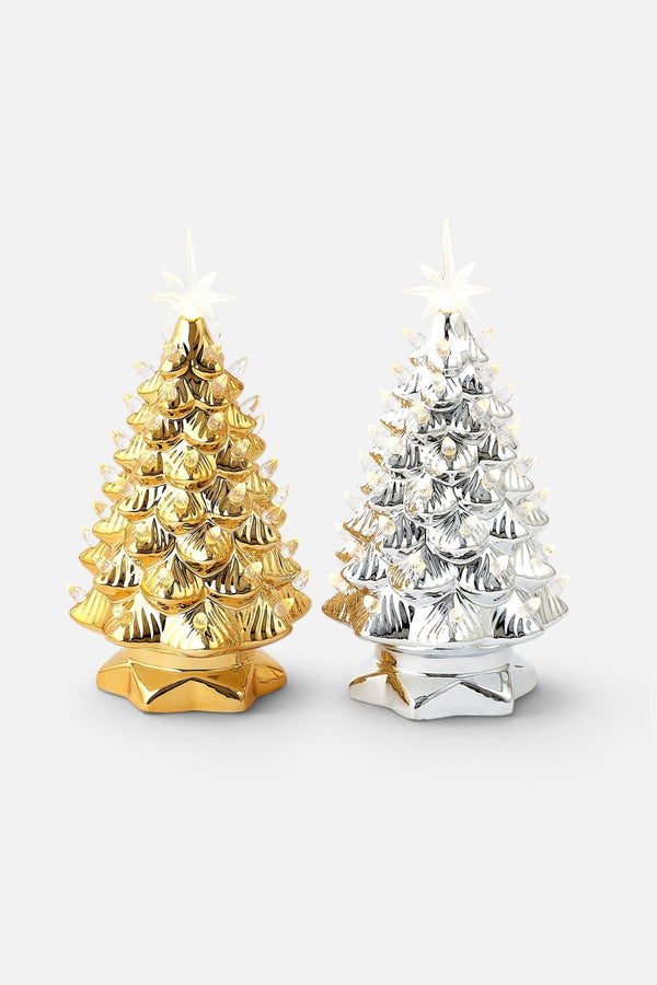 One Hundred 80 Degrees Large Ceramic Tree with LED Lights