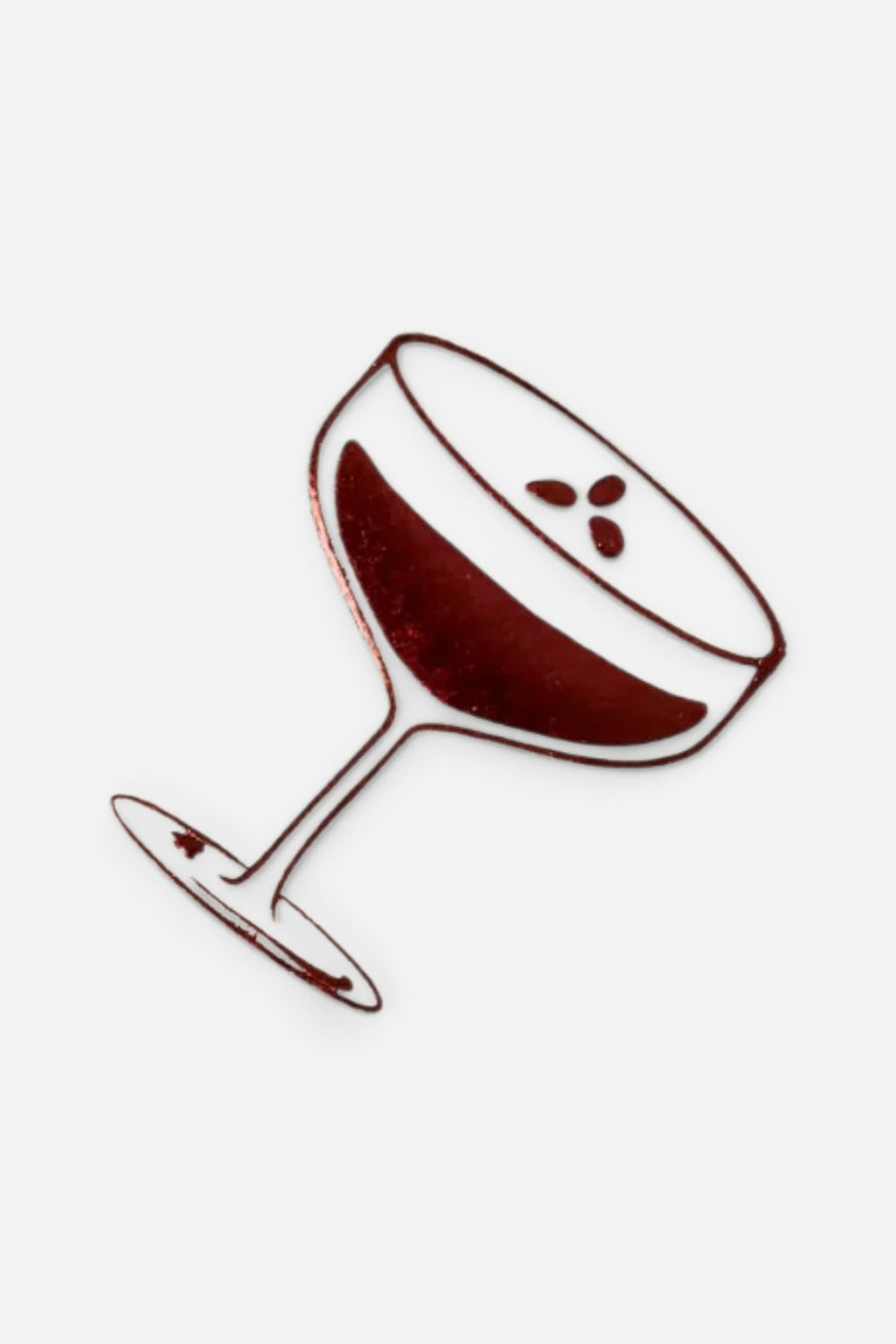 One & Only Paper Espresso Martini Paper Beverage Napkins – side view