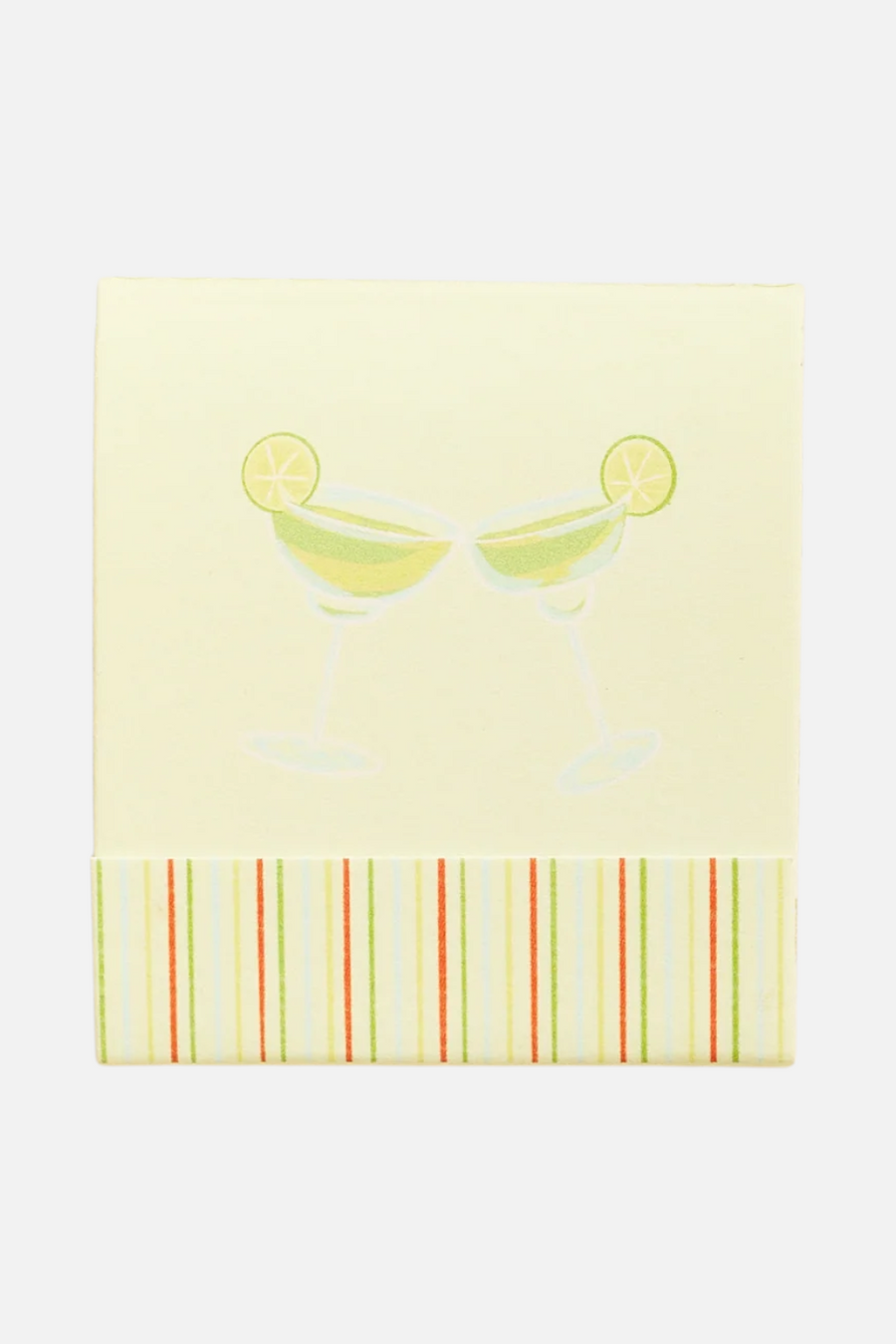 One & Only Paper Margarita 10 Stem Matchbook – back view