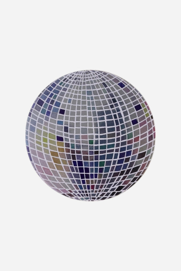 One & Only Paper Rainbow Disco Ball Mirrored Sticker