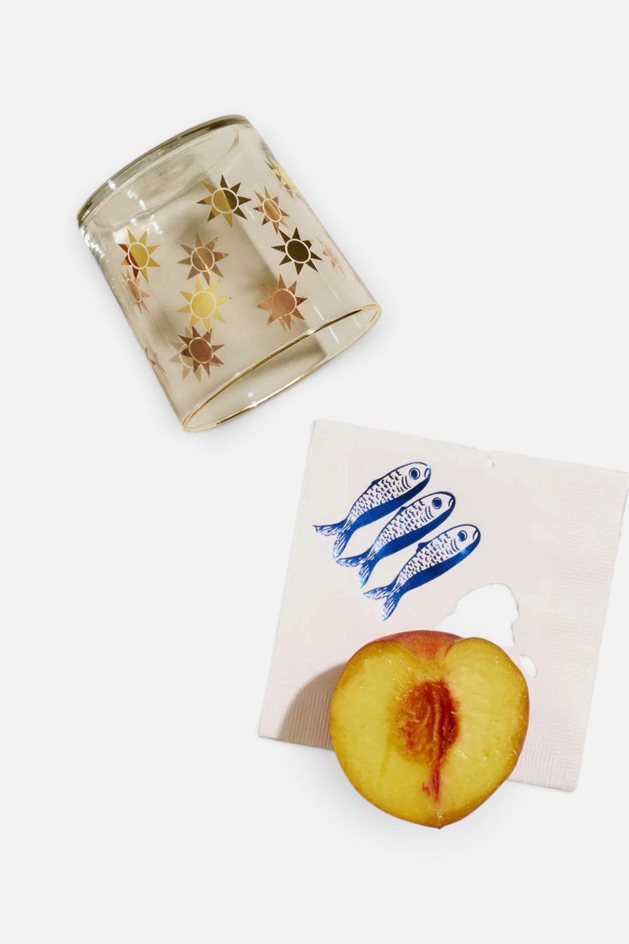 One & Only Paper Sardines Cocktail Paper Beverage Napkin - Set of 20 – detail
