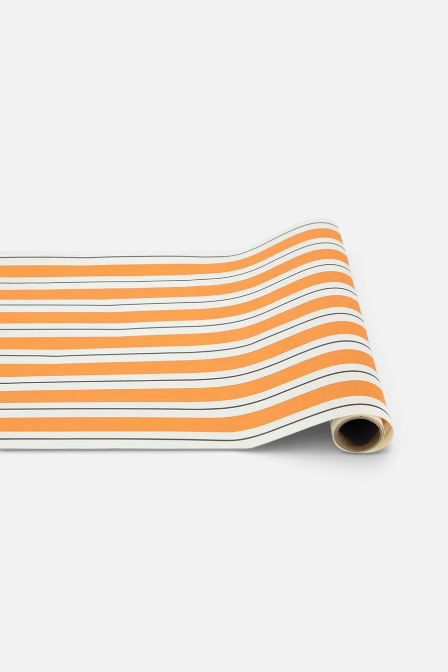 Orange & Blk Awning Stripe Run – front view