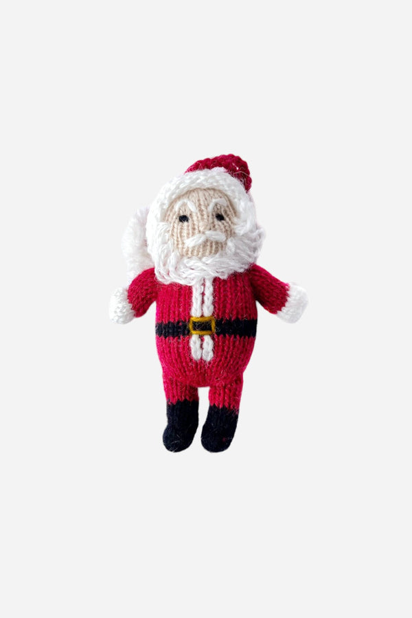Ornaments 4 Orphans Santa Knit Wool Ornament