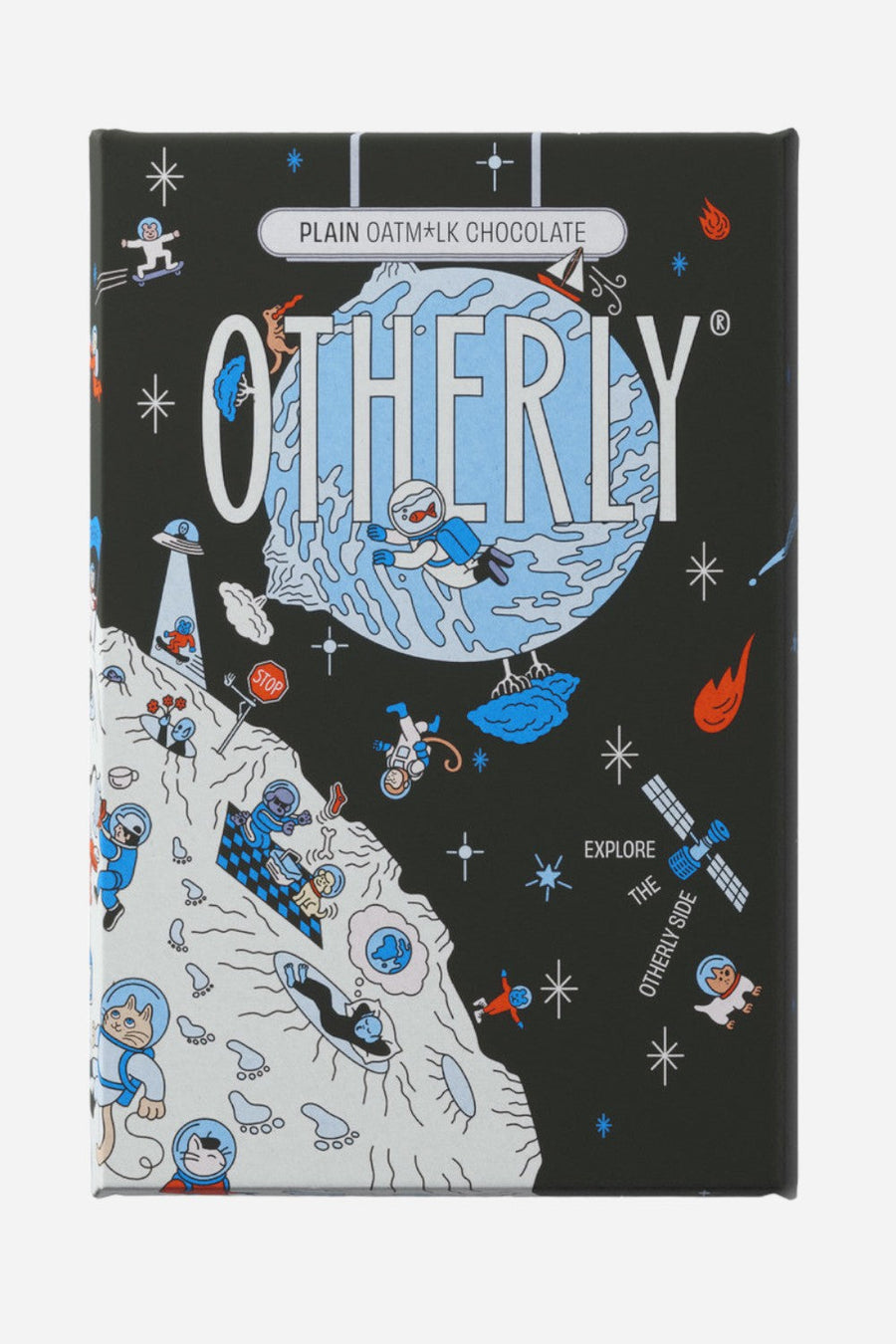 Otherly Oatm*lk Chocolate OG Plain Oatmilk Chocolate – front view