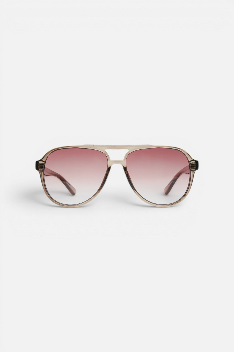 Otra Eyewear Stevie Sunglasses in Transition Olive/Brown Fade – front view