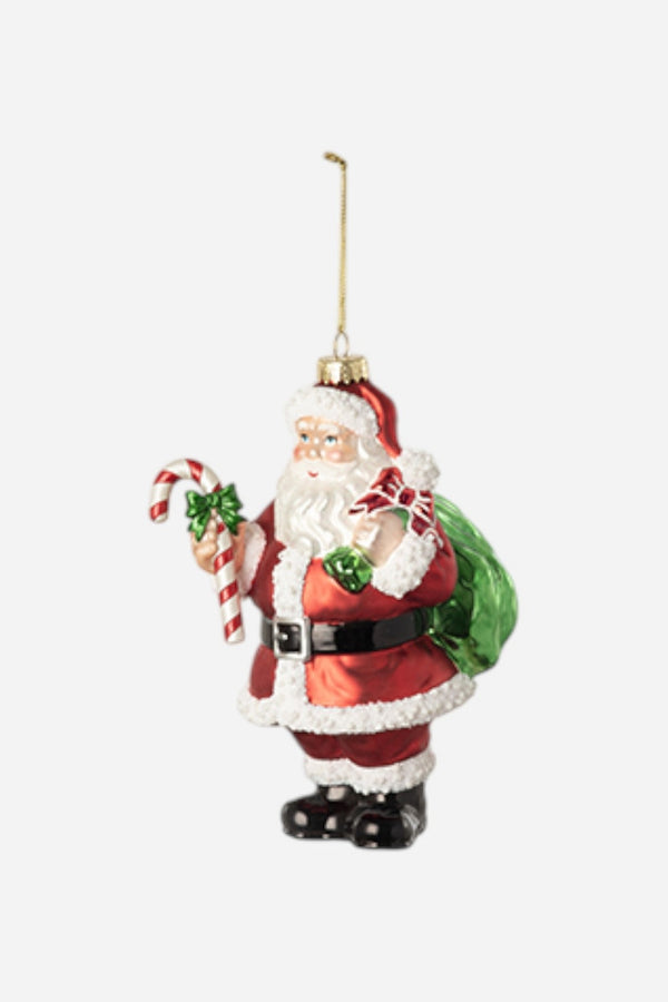 Oversized Jolly Santa Ornament