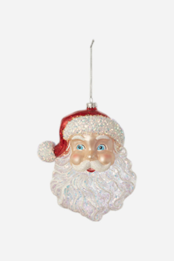 Oversized Santa Head Ornament