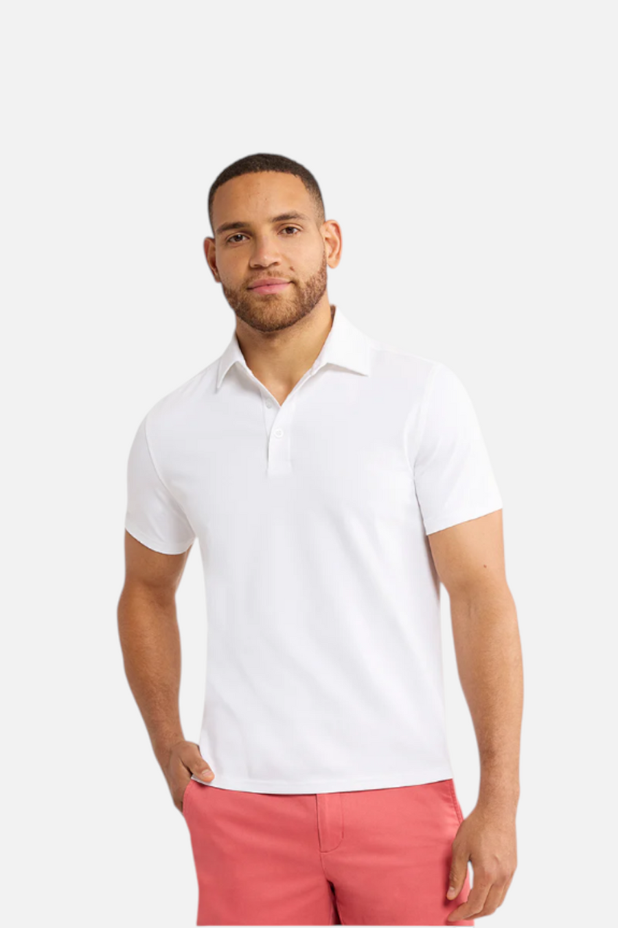 Fair Harbor Pacific Polo in White