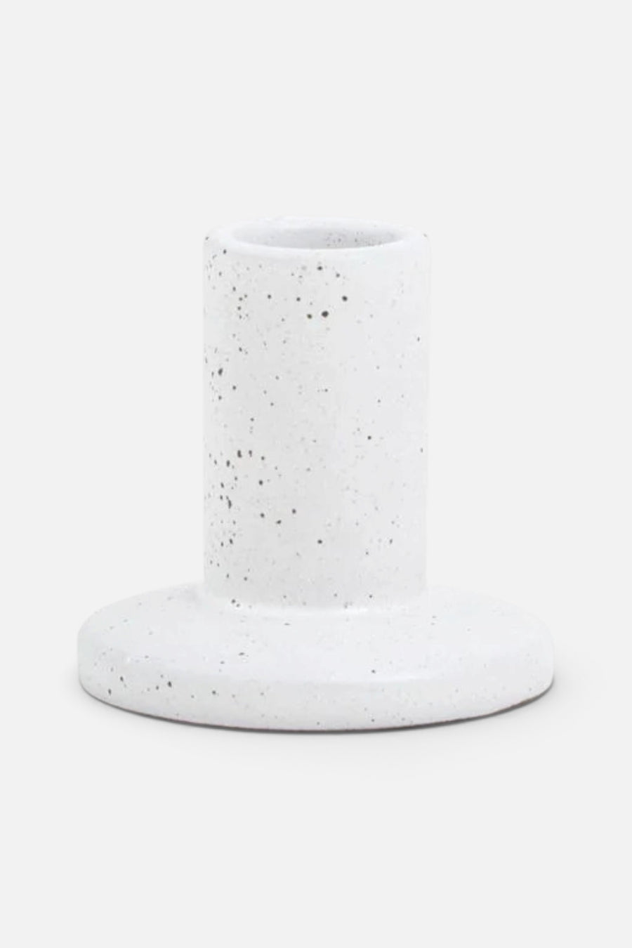 Paddywax Ceramic Taper Candle Holder, 2.9" – front view