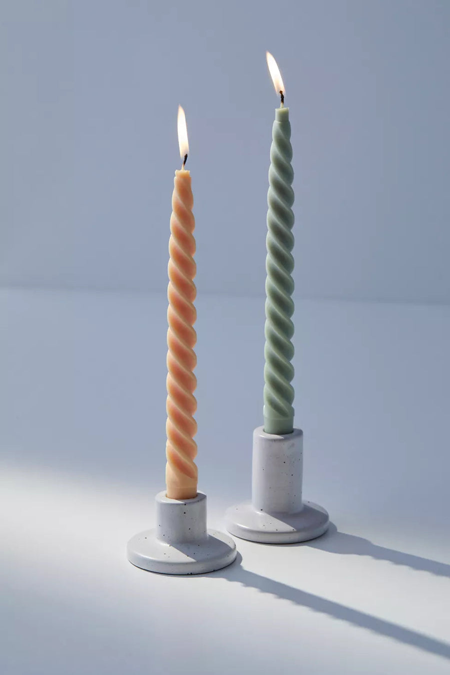Paddywax Ceramic Taper Candle Holder, 2.9" – side view