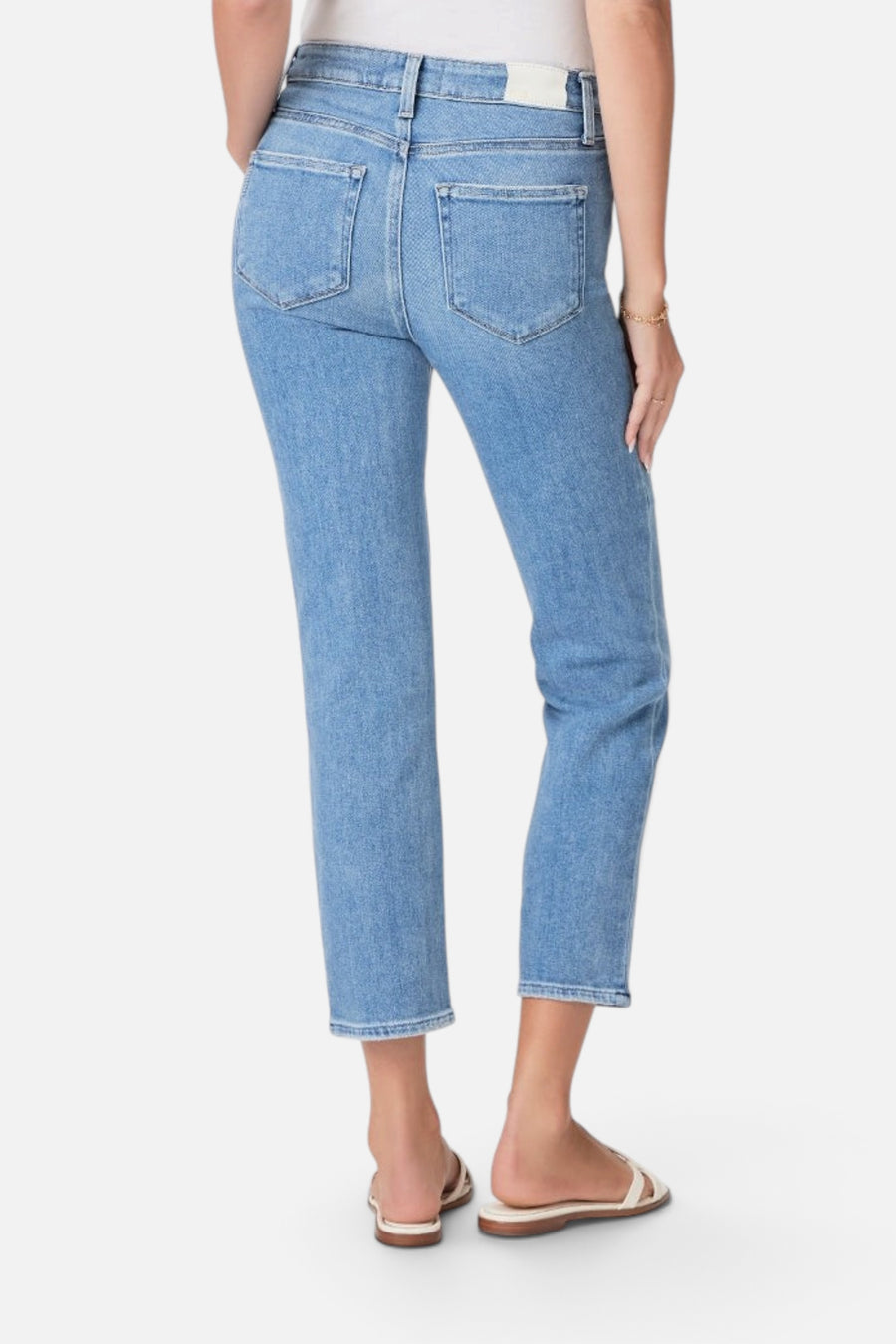 Paige Cindy Crop Jeans in Helena – detail