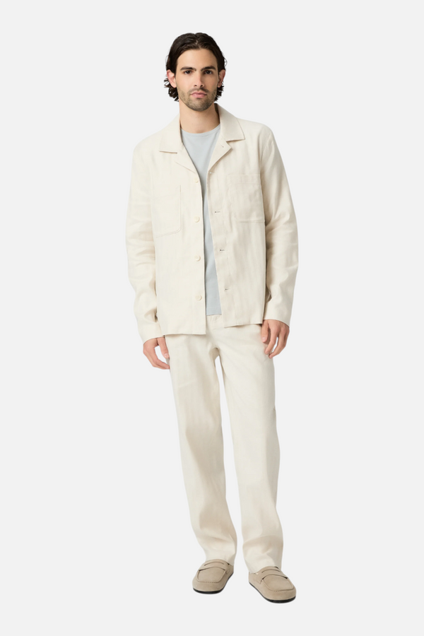 Paige Eberton Pant in Fossil Herringbone