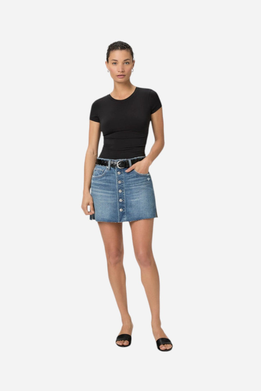 Paige Jessie Skirt in Storybook Distressed – alternate
