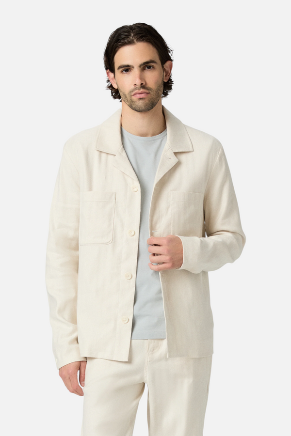 Paige Latigo Jacket in Fossil Herringbone
