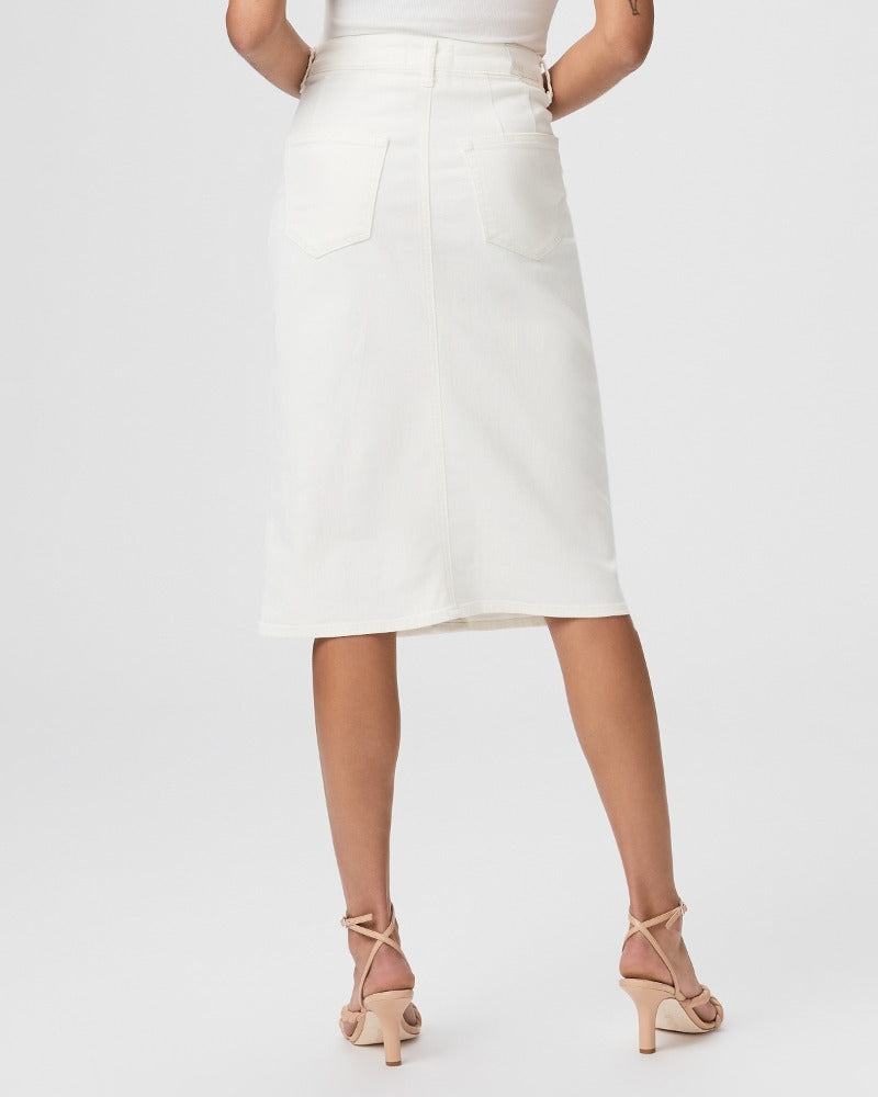Paige Meadow Midi Skirt Utility Pockets – back view