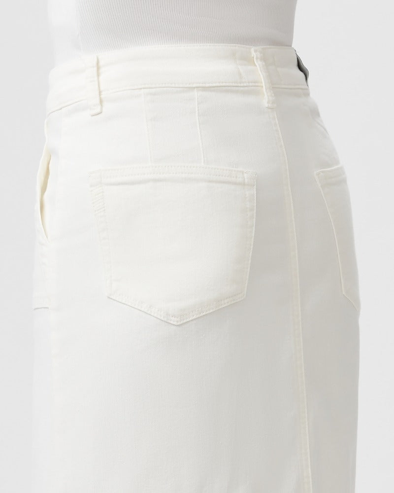 Paige Meadow Midi Skirt Utility Pockets – detail