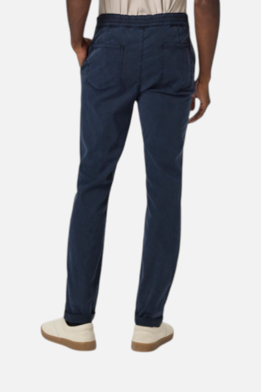 Paige Men's Fraser Pant in Vintage Deep Anchor – detail