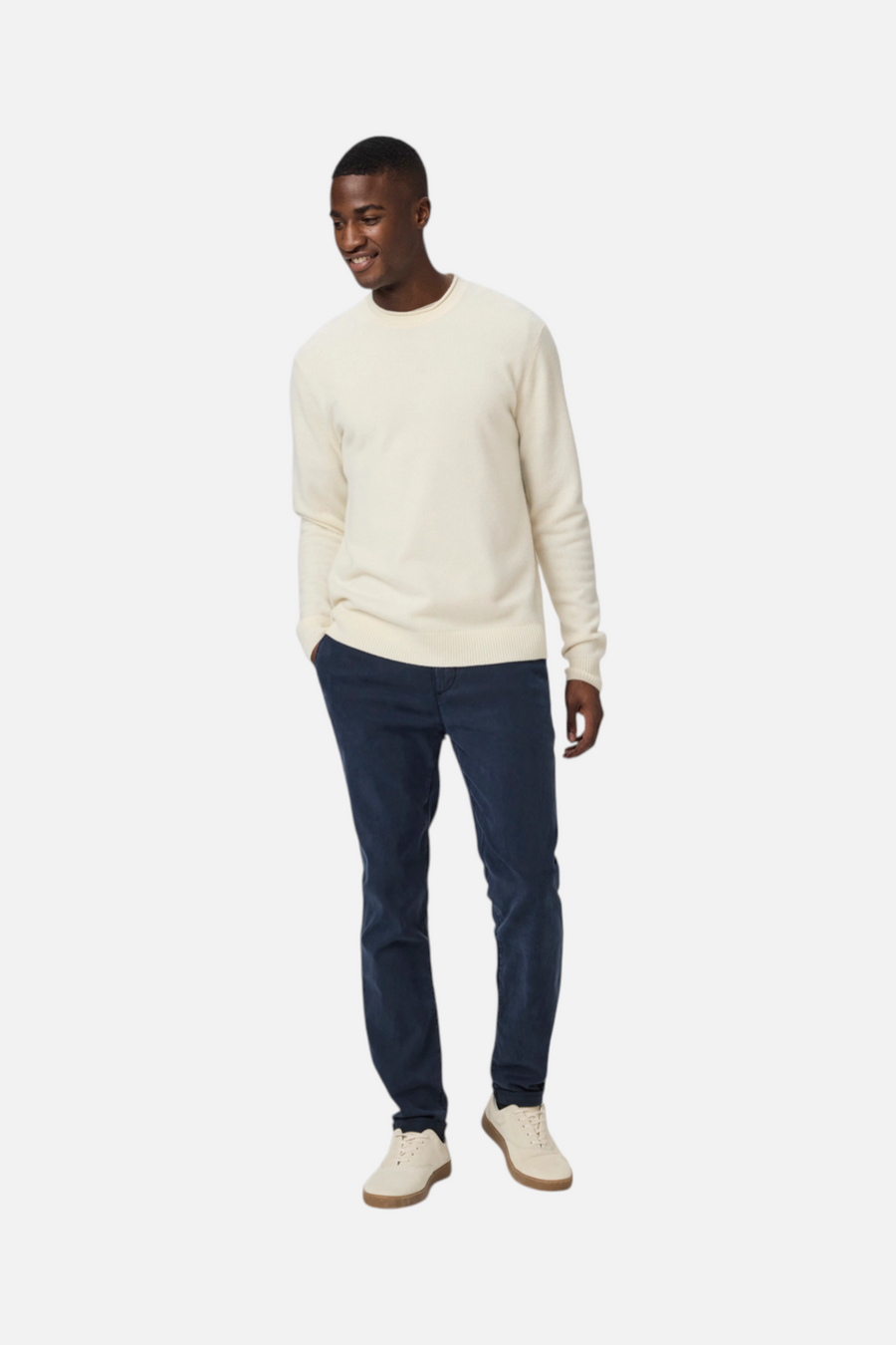 Paige Men's Fraser Pant in Vintage Deep Anchor – front view