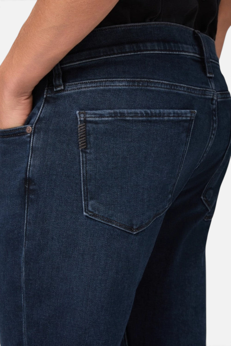 Paige Men's Normandie 32" Straight Leg Jeans in Chadron – flat lay