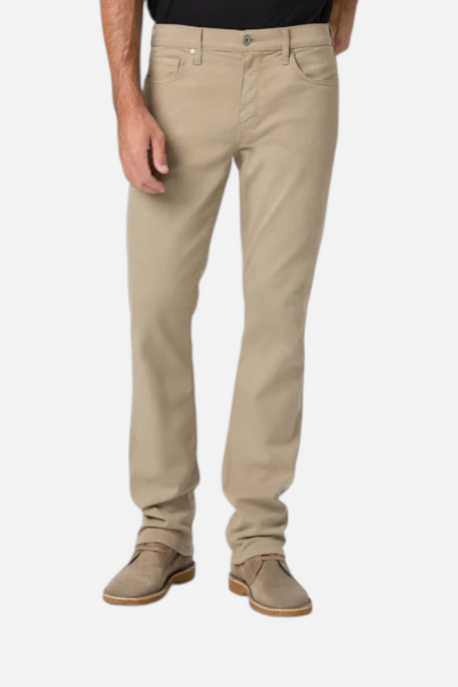 Paige Men's Normandie Pant in Toasted Almond – back view