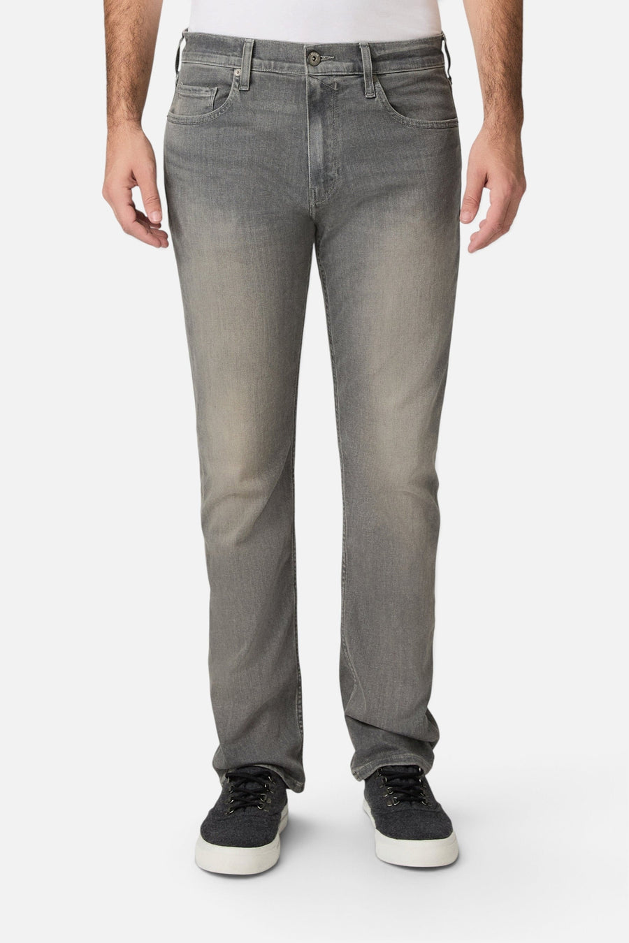 Paige Normandie Straight Jean in Axtell – front view