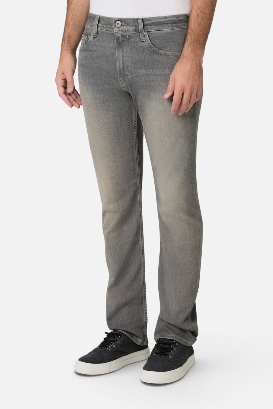 Paige Normandie Straight Jean in Axtell – three-quarter view