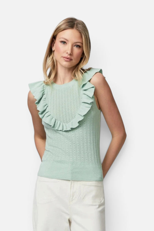 Paige Rosina Top in Morning Dew